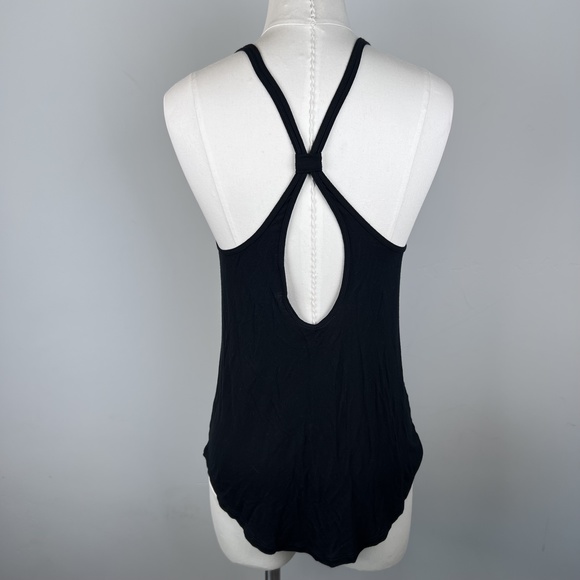 Like New-Pink Victoria Secret OHIO STATE Black&Red Scoop Neck Low Back Tank XS - Picture 2 of 16